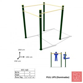 4 Barres altes NT-74 D